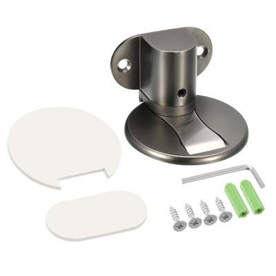 Unique Bargains Adjustable Magnetic Door Stop with Self Adhesive and Screw Mount