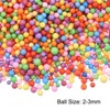 Unique Bargains Party Decorations Arts DIY Crafts Decorative Filler Foam Beads Balls 1 Pack - 2 of 4