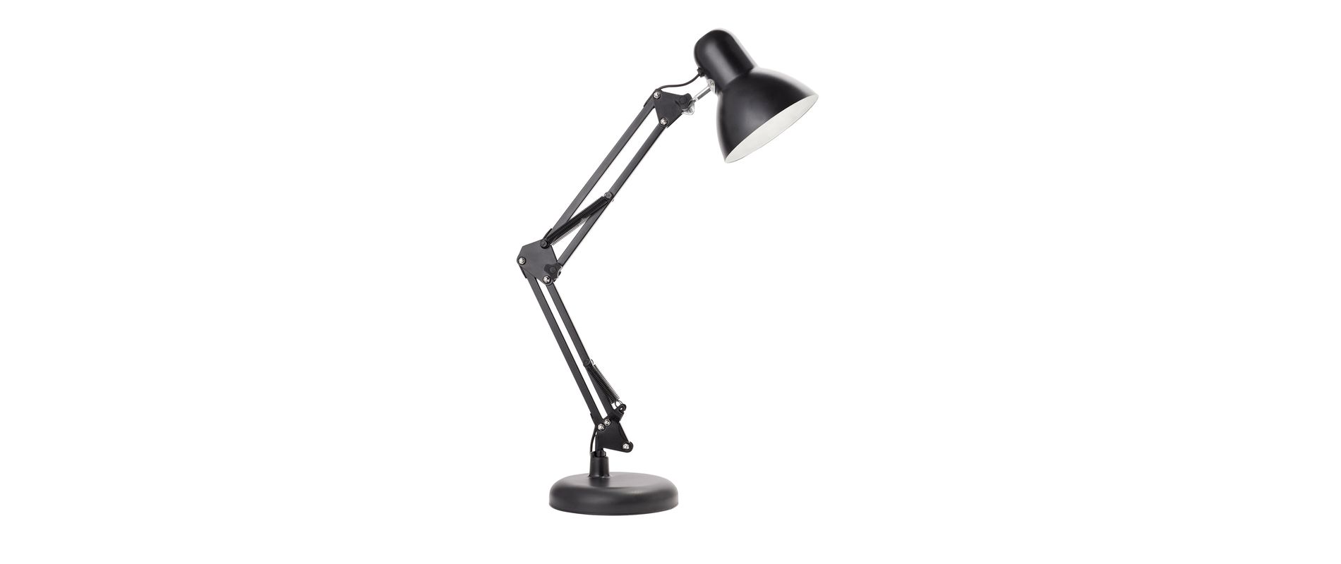 Newhouse Lighting Wright Architect 24 in. Black Desk Lamp