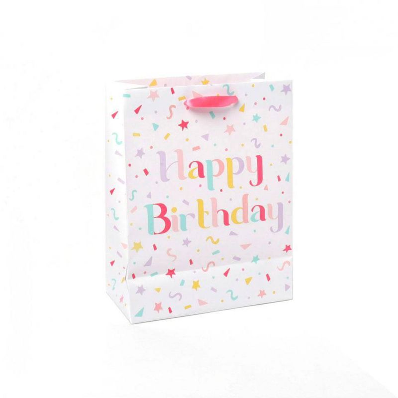 Medium Birthday Gift Bag with Glitter - Spritz&#8482;, 3 of 5