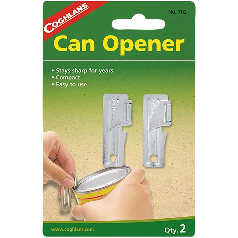 Coghlan's G.I. Can Openers (2 Pack) Compact Food Canned Emergency Survival Tool, 1 of 3
