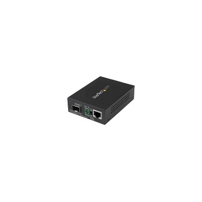 StarTech MCM1110 Gigabit Ethernet Fiber Media Converter with Open SFP Slot MCM1110SFP