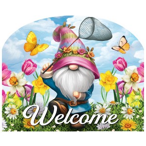 Briarwood Lane Spring Art Sign 8.25x10.25 Springtime Gnome For Spring Art Sign - 1 of 4