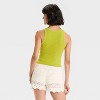 Women's Slim Fit Knit Tank Top - A New Day™ - 2 of 4
