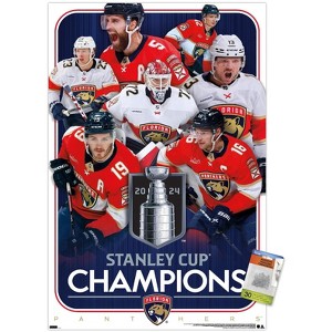 Trends International NHL Florida Panthers - 2024 Stanley Cup Champions Unframed Wall Poster Prints - 1 of 4