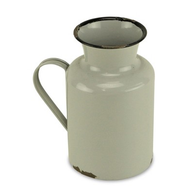 Cheung's Rilla Lacquered Style Gray Jug Dcor