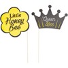 Sparkle and Bash 30-Pack Bumblebee Photo Booth Props Kit, Honey Bee Theme Selfie Props for Baby Shower Birthday Party - 3 of 4