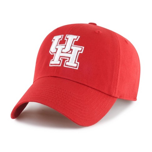 Ncaa Houston Cougars Fabric Washed Relaxed Fit Hat : Target