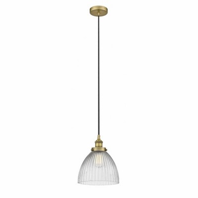 Seneca Falls - 1 Light Mini Pendant In Traditional Style-11.75 Inches Tall and 9.5 Inches Wide