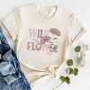 Simply Sage Market Women's Wild Flower Colorful Short Sleeve Graphic Tee - 3 of 3