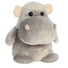 Aurora Medium Happy Hippo Happy Hippo and Friends Whimsical Stuffed Animal Gray 11" - 2 of 4