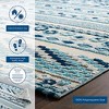 Modway Reflect Cadhla Vintage Abstract Geometric Lattice 5x8 Indoor and Outdoor Area Rug - 2 of 4