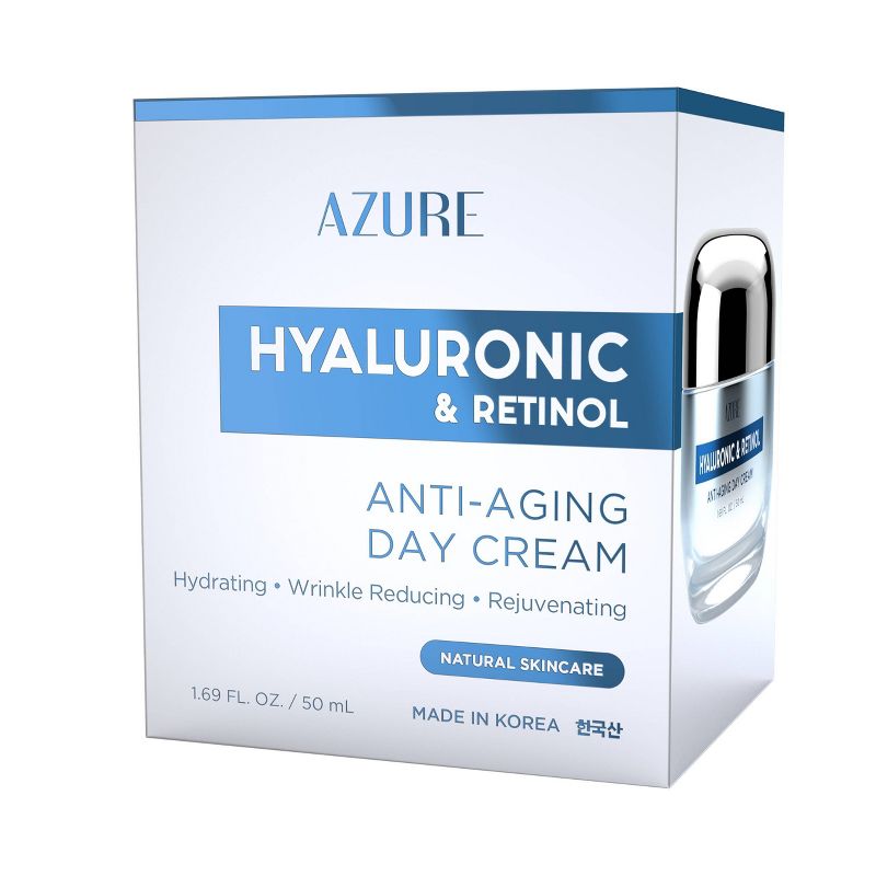 Azure Skincare Hyaluronic and Retinol Day Cream - 1.69 fl oz, 3 of 5