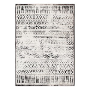 World Rug Gallery Distressed Geometric Bohemian Area Rug - 1 of 4