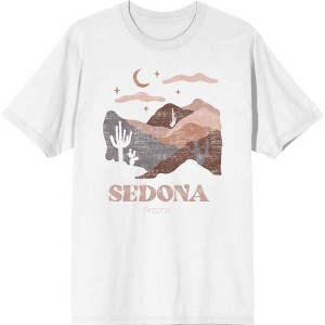 Adventure Society Sedona Arizona Crew Neck Short Sleeve Adult T-shirt - 1 of 2