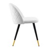 Modway Cordial Performance Velvet Dining Chairs - Set of 2 - 4 of 4