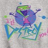 Boys' - Invader ZIM - ZIM and GIR Graphic Long Sleeve Fleece Sweatshirt - 2 of 4