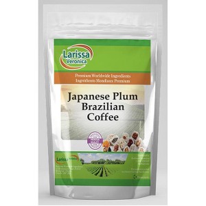 Larissa Veronica Japanese Plum Brazilian Coffee (Gourmet, Naturally Flavored, Whole Coffee Beans) (8 oz, ZIN: 553239) - 1 of 4