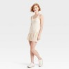 Women's Knit Asymmetrical Pleated Active Dress - JoyLab™ - 3 of 4
