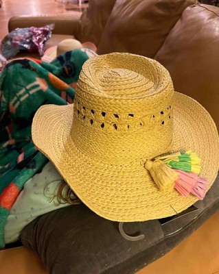 Straw cowboy hats for cheap women target