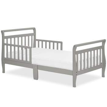 Dream On Me Sleigh Toddler Bed, Cool Gray