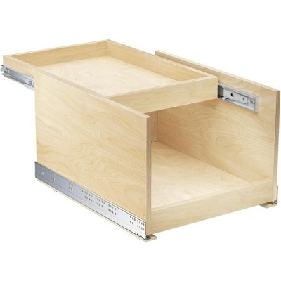 Double-drawer Pull Out Cabinet Organizer 10½” W X 21” D Soft Close ...
