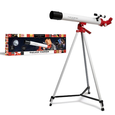 discovery mindblown toy telescope with tripod