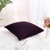 PiccoCasa Home Sofa Hidden Zipper Square Throw Pillowcase 18" x 18" - 3 of 4