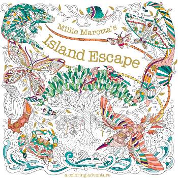 Millie Marotta's Island Escape - (Millie Marotta Adult Coloring Book) (Paperback)