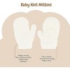 Rising Star Baby Girls and Boys Hat with mittens set, Winter Set for infants Ages 0-24 months - 4 of 4