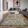 Runner Washable Vintage Floral Entryway Rug Soft Low Pile Non-Slip Non-Shedding Oriental Distressed Rug Hallway Laundry - 2 of 4