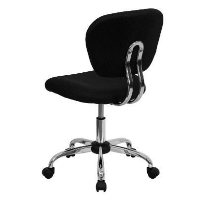 Black Mesh Mid-Back Swivel Task Office Chair