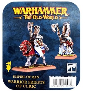 Warrior Priests of Ulric on Foot & Mounted Empire of Man Warhammer Old World - 1 of 2