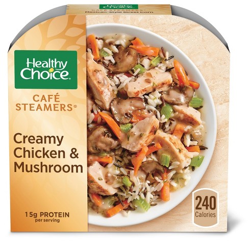 Healthy Choice Caf Steamers Frozen Creamy Chicken Mushroom 9 25oz Target