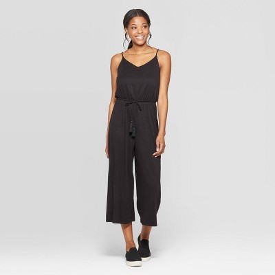 xhilaration black jumpsuit