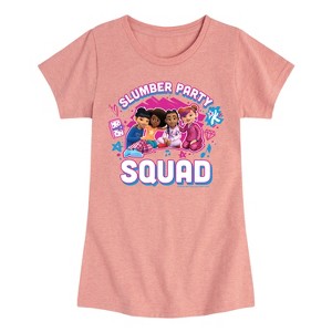 Girls' - Karma's World - Slumber Party Squad Fitted Short Sleeve Graphic T-Shirt - 1 of 4