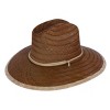 San Diego Hat Company Kids Straw Lifeguard Hat with Chin Strap Cord - 3 of 4