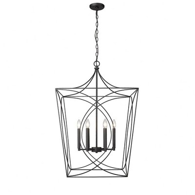 Millennium Lighting Tracy 6 - Light Pendant in  Matte Black