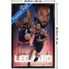Trends International NBA Los Angeles Clippers - Kawhi Leonard 25 Framed Wall Poster Prints - 3 of 4