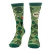 Crazy Dog T-Shirts Women's Top Of The Morning To Ya Socks Funny Cute Green sprite Footwear - 3 of 4