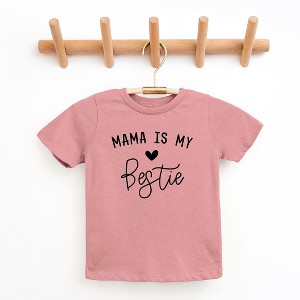 The Juniper Shop Mama Is My Bestie Toddler Short Sleeve Tee - 1 of 2
