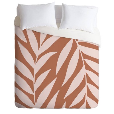 King Emanuela Carratoni Palms on Earth Comforter Set Pink - Deny Designs