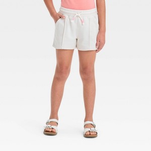 Girls' Terry French Shorts - Cat & Jack™ - 1 of 3