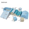 8 in 1 Soft Climb and Crawl Foam Playset, Lightweight Safe Soft Foam Nugget Block for Toddlers, Blue 4L - ModernLuxe - image 3 of 4