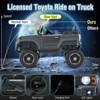 Costway 24V 2 Seater Ride on Car for Kids Licensed Toyota LC250 Ride on Truck with Remote Black/Gray/Navy/Pink/Red - 4 of 4