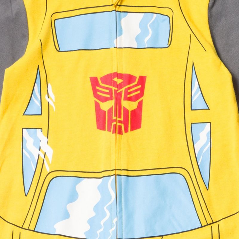 Transformers Bumblebee Optimus Prime Coverall Toddler, 5 of 8