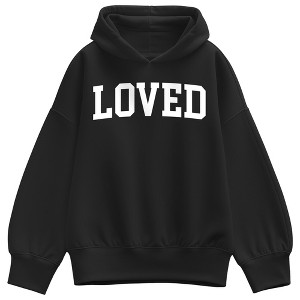 トップス Loved one Hoodie Women's - Instant Message - Collegiate Loved Oversized Fleece