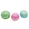 Kurt Adler 80MM Glass Pink, Blue and Green Glittered Ball Ornaments, 6-Piece Box - 4 of 4