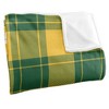 George Mason University Campus Plaid Spirit Silky Touch Super Soft Throw Blanket 50x60 - 3 of 4