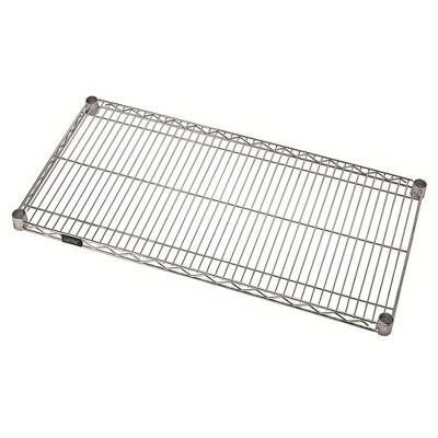 Quantum Storage Systems Wire Shelf, 72"W X 14"D, 600 - 800 Lb. Capacity, 304 Stainless Steel, Nsf